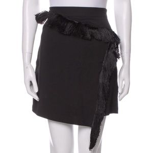 A.L.C. Mini skirt with fringe